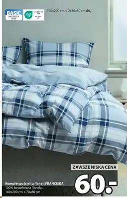 JYSK Komplet pościeli TEX oferta