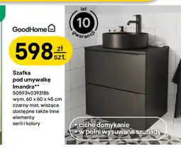 Castorama Szafka pod umywalkę GoodHome oferta