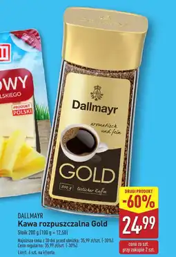 ALDI Kawa rozpuszczalna Dallmayr oferta