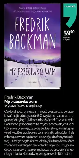 Empik Książka Fredrik Backman oferta