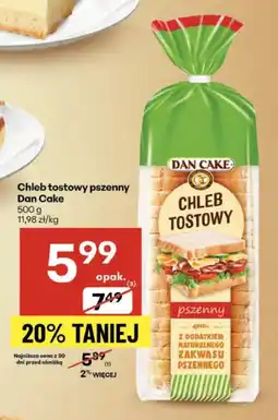 Delikatesy Centrum Chleb tostowy Dan Cake oferta