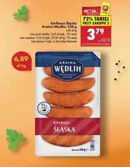 Biedronka Kiełbasa Kraina Wędlin oferta