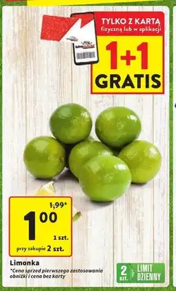 Intermarche Limonka Limit oferta