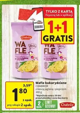 Intermarche Wafle Chabrior oferta
