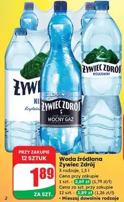 Dino Woda Żywiec Zdrój oferta