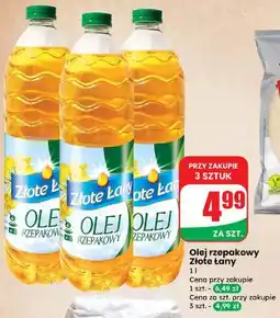 Dino Olej rzepakowy Złote Łany 1l oferta