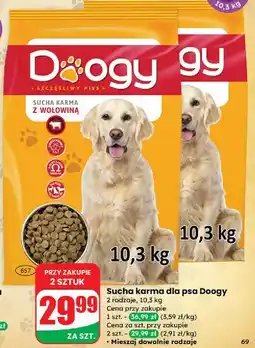 Dino Sucha karma dla psa Doggy 10.3kg oferta