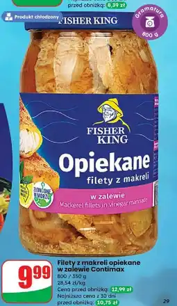 Filety z makreli panierowane i smażone w zalewie octowej Fisher King
