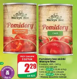 Dino Pomidory całe bez skórki Warzyw Moc oferta