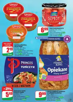 Dino Szprot podwędzany w sosie pomidorowym Łosoś Ustka oferta