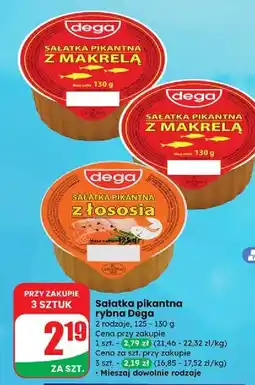 Dino Sałatka pikantna z łososia Dega oferta