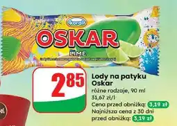 Dino Lód limonkowy w polewie sorbetowej limonkowej Koral Oskar oferta