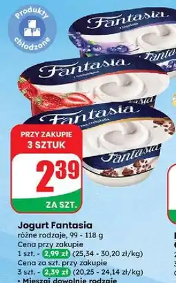 Dino Jogurt z mleczną czekoladą Danone Fantasia oferta