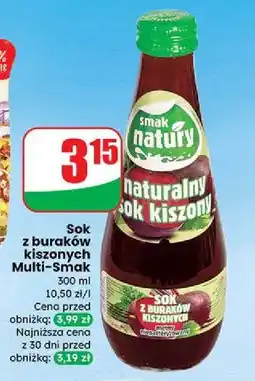 Dino Sok naturalny 100 % z buraków kiszonych Smak Natury oferta