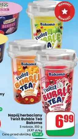 Dino Napój herbaciany jabłko Bakoma Bubble Twist oferta