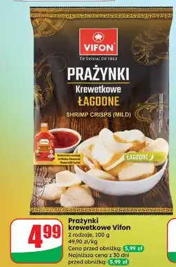 Prażynki krewetkowe łagodne Vifon