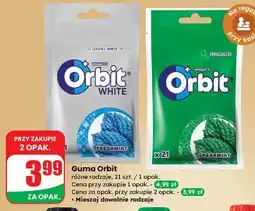 Dino Guma do żucia spearmint saszetka Orbit oferta