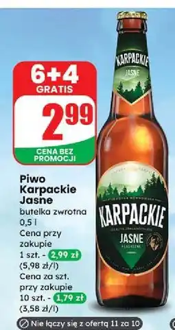 Dino Piwo Karpackie Jasne oferta
