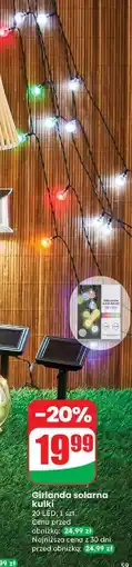 Girlanda solarna 20 led