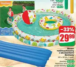 Basen z akcesoriami 122 x 20 cm Bestway