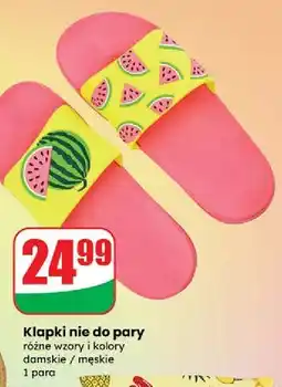 Klapki nie do pary
