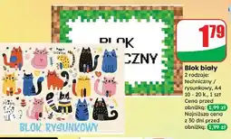 Blok rysunkowy a4/20 k