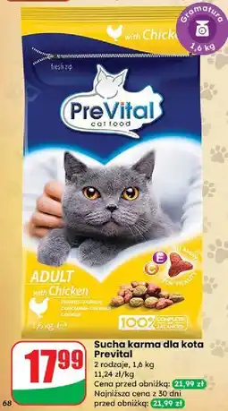 Dino Karma dla kota z kurczakiem Prevital oferta