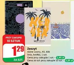 Dino Zeszyt a5 60 kartek kratka oferta