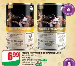 Dino Karma dla psa wątróbka z warzywami Pet Republic oferta