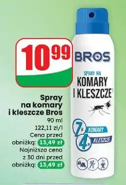 Dino Spray na komary i kleszcze Bros oferta