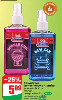 Spray do samochodu bubble gum Dr. Marcus