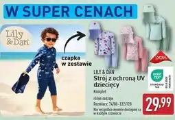 ALDI Strój z ochroną uv 74/80-122/128 Lily & Dan oferta