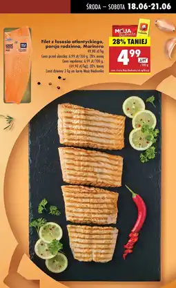Biedronka Łosoś atlantycki świeży filet Marinero oferta