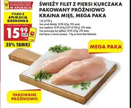Biedronka Filet z piersi kurczaka Kraina mięs oferta
