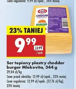 Biedronka Ser cheddar Mlekovita oferta