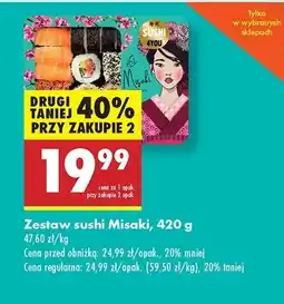 Biedronka Sushi misaki Sushi 4you oferta