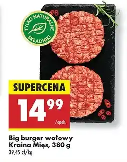 Biedronka Burger wołowy Kraina mięs oferta