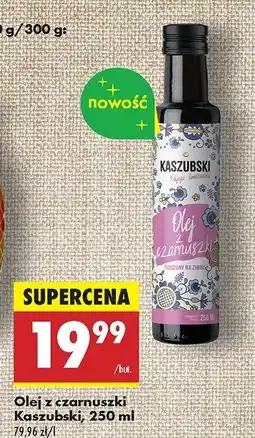 Biedronka Olej z czarnuszki Oliwia kaszubska oferta