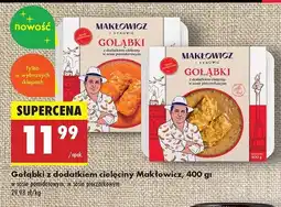 Biedronka Gołąbki z dodatkiem cielęciny w sosie pieczarkowym Makłowicz i synowie oferta