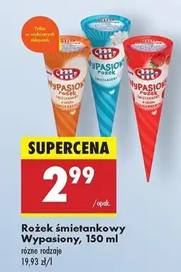 Biedronka Rożek śmietankowy Mlekovita wypasione oferta