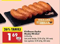 Biedronka Kiełbasa śląska Madej & wróbel oferta