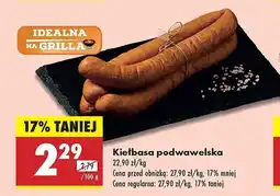 Biedronka Kiełbasa podwawelska oferta
