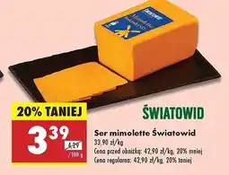 Biedronka Ser mimolette Światowid oferta