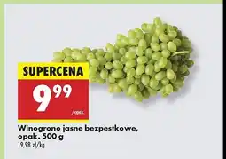 Biedronka Winogrona białe bezpestkowe oferta