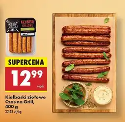 Biedronka Kiełbaski grillowe ziołowe Czas na grill oferta