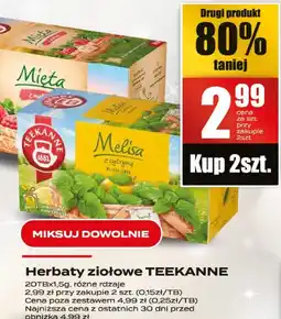 Supeco Herbata ziołowa Teekanne oferta