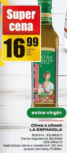 Supeco Oliwa z oliwek La Espanola Extra Virgin oferta