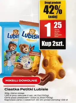 Supeco Ciastka Petitki Lubisie oferta