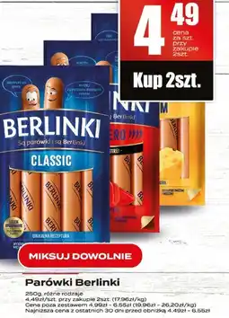Supeco Parówki Berlinki oferta