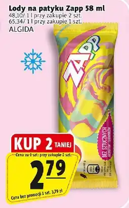 Prim Market Lody na patyku Zapp Algida oferta